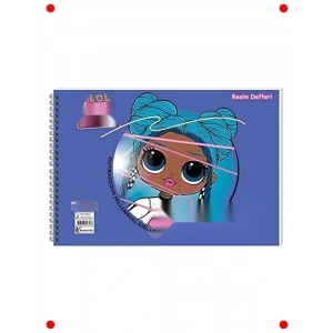 Popüler Bebek Temalı Resim Defteri 25x35 cm