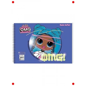 Popüler Bebek Temalı Resim Defteri 25x35 cm