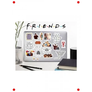 Popüler Dizi Temalı Sticker Seti - Ajanda & Kolaj İçin