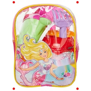 Popüler Figürlü Sırt Çantalı Plaj Seti - Çok Renkli