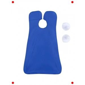 Pratik Sakal Kesme Önlüğü Mavi | Vantuzlu Elite