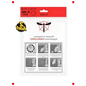 Pratik Yapışkanlı Sineklik Seti - 75x125cm, 2 Adet