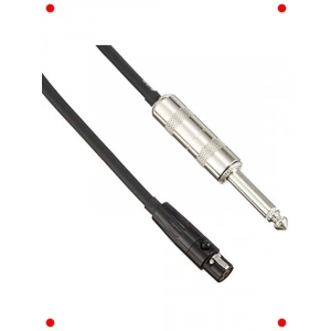 Premium 4-Pin Mini XLR Gitar Kablosu - 1 Metre