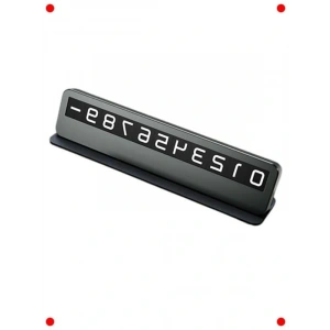 Premium Araç İçi Numaratör - Gizlenebilir,