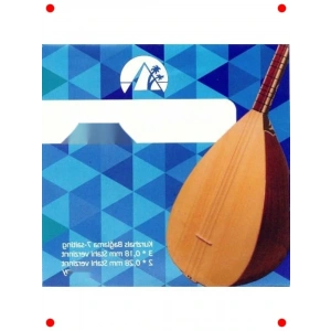 Premium Bağlama Teli - Kısa Sap, 0.18 mm