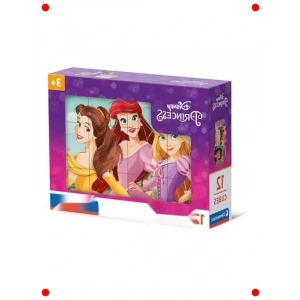 Prenses Küp Yapboz - 12 Parça Eğlence