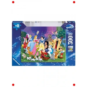 Prenses Temalı 200 Parça Eğitici Yapboz