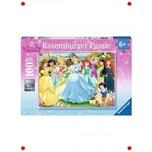 Prenses Temalı Çocuk Yapbozu - 100 Parça