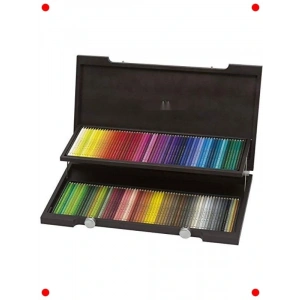 Profesyonel Kuru Boya Kalemi Seti Ahşap Kutu 120 Renk