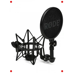 Profesyonel Mikrofon Shockmount ve Pop Filtre Seti