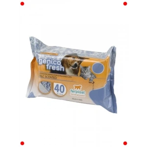 Pudra Kokulu Kedi Köpek Temizleme Mendili