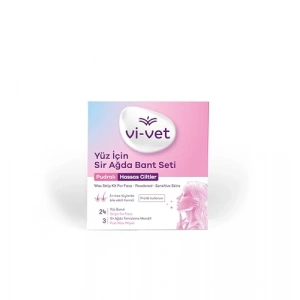 Pudralı ağda bandı, yüz için, 24 adet