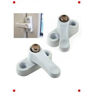 PVC Kapı Pencere Emniyet Kilidi, Çelik, 5 Adet