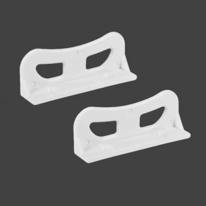 PVC Pencere ve Kapı Sineklik Kolu, 2 Adet L Tipi Tutucu