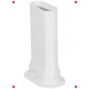 Radyatör Boru Gizleyici Aparat - İkili Beyaz