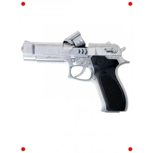 rçekçi Metalik Oyuncak Tabanca Seti (Mantar Mermili)