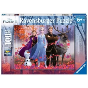 Renkli 100 Parça Frozen 2 Puzzle, Eğlenceli Yapboz