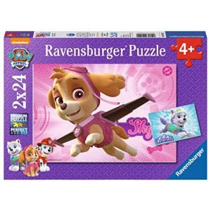 Renkli 2x24 Paw Patrol Puzzle, 3+ Yaş için