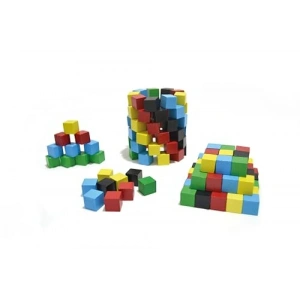 Renkli Ahşap Küpler, Eğitici Oyun Seti