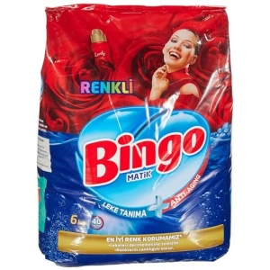 Renkli Çamaşır Deterjanı, 6000 g, 40 Yıkama Kapasitesi