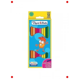 Renkli Kuru Boya Kalemi Seti (12li)