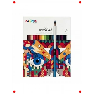 Renkli Kuru Boya Kalemi Seti, 18li