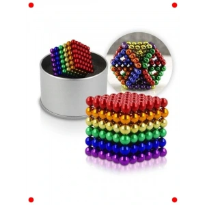 Renkli Manyetik Yapı Topları Seti (216 Adet)