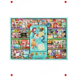 Renkli Mutfak Temalı 500 Parça Yapboz