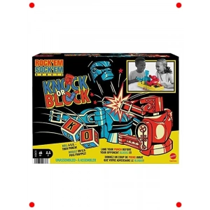 Robot Boks Oyunu: Kırmızı Rocker ve Mavi Bomber