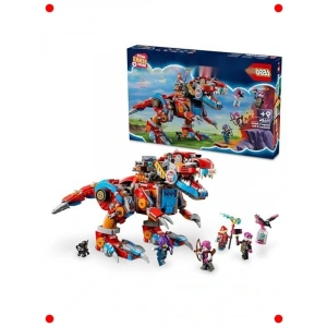 Robot Dinozor Yapım Seti: 4 Figür, T-Rex Modeli