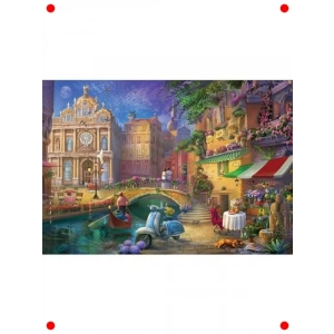 Romantik Venedik Temalı 500 Parça Yapboz