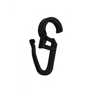 Rustik Perde Klipsi 50 Adet Siyah