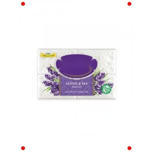 Saf & Doğal Lavanta Kokulu Sabun (4x150g)