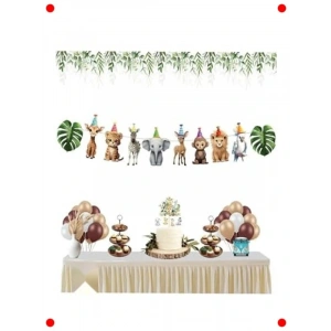 Safari Konsept Doğum Günü Afişi - Büyük Boy