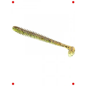 Salınım Etkili Yumuşak Yem - 4 inç, Yeşil/Sarı