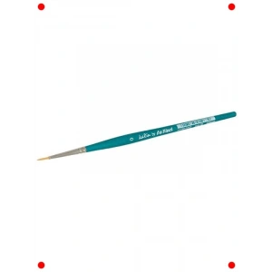 Sanat İçin Yuvarlak Sentetik  Fırçası