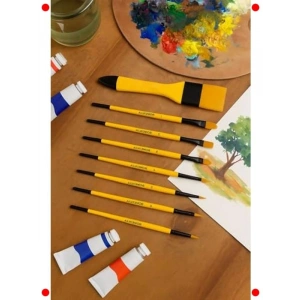 Sanatçı Boyama Fırça Seti - 7 Parça