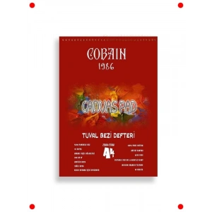 Sanatçı Tuval Bezi Defteri (25x35 cm)