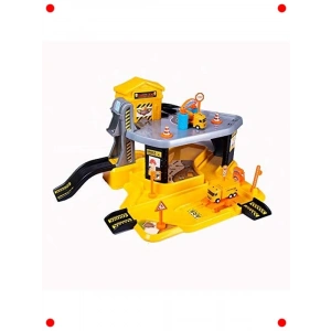 Şantiye Temalı Oyuncak Garaj Seti