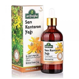 Sarı Kantaron Yağı, 100 ml Doğal Cilt Bakımı için