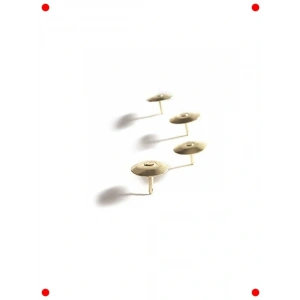 Sarı Pirinç Kaplı Mantar Pano Raptiyesi