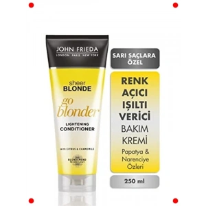 Sarı Saçlara Özel Güneş Işıltısı Bakım Kremi 250 ml