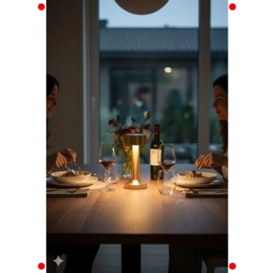 Şarj Edilebilir Dokunmatik Masa Lambası, 3 Renk Ayarı