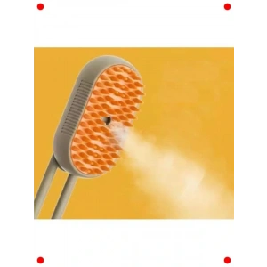 Şarjlı Buharlı Kedi Köpek Tüy Bakım Tarağı - Masaj Etkili