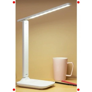 Şarjlı Dokunmatik Masa Lambası, Telefon Standlı