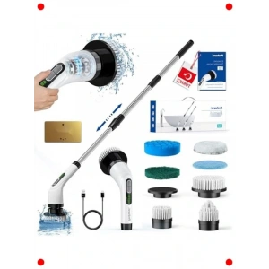 Şarjlı Elektrikli Çok Amaçlı Tezlik Fırçası 7 Başlıklı