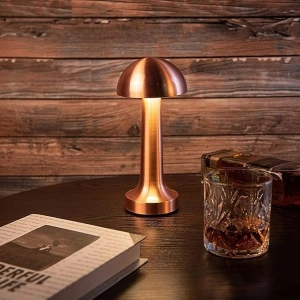 Şarjlı Masa Lambası, Dimmerli, 3 Kademeli Işık Modu, Restoran İçin