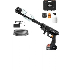 Şarjlı Yüksek Basınçlı Oto Yıkama Makinesi, 70 Bar