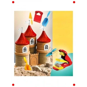 Şato Kalıplı Kuruman Kinetik Kum Seti (750 Gr)