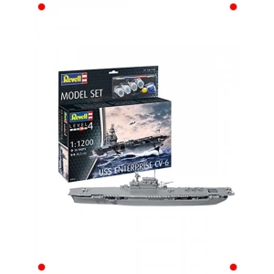 Savaş Gemisi USS Enterprise CV-6 Model Seti